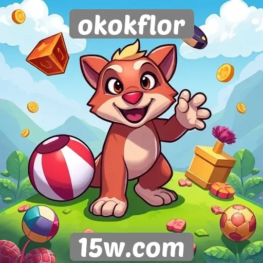 okokflor oferece ampla variedade de jogos online
